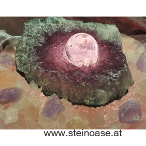 Zimmerbrunnen Amethyst inkl. Kugel